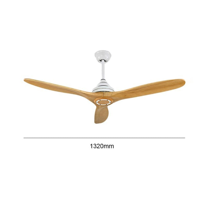 Kite Pine Ceiling Fan | 1320mm | Metal Body | Wooden Blade
