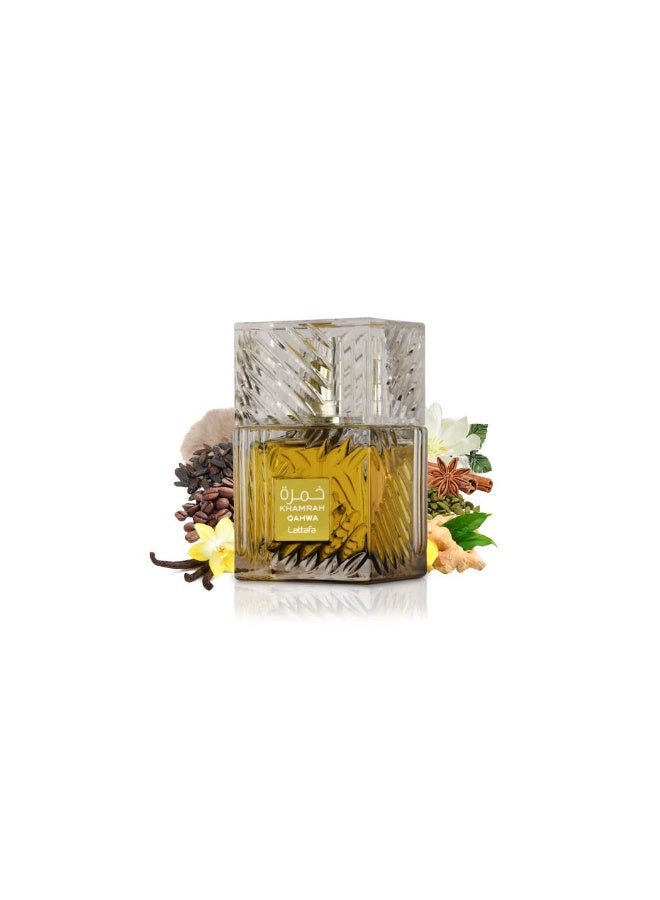 Lattafa KHAMRAH QAHWA Unisex Eau De Parfum by Lattafa 100ml