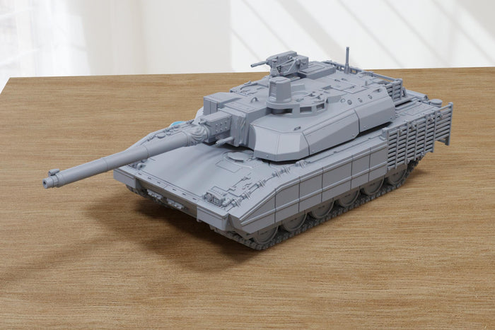 Leclerc AZUR - Modern War - 3D Printed Miniature Wargaming Combat Vehicle