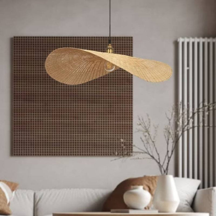 Light My Firefly Bamboo Pendant Light