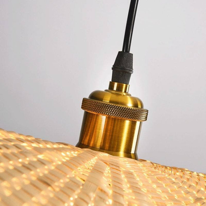 Light My Firefly Bamboo Pendant Light