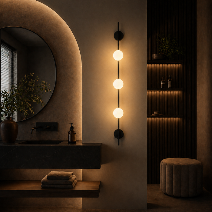 Linea Orb Triple LED Wall Light