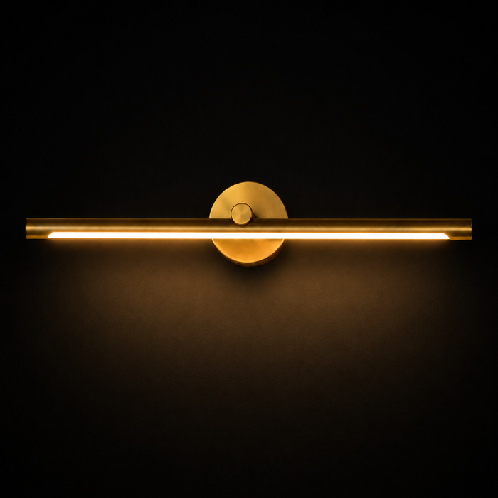 Liora Gold Linear Mirror Lamp