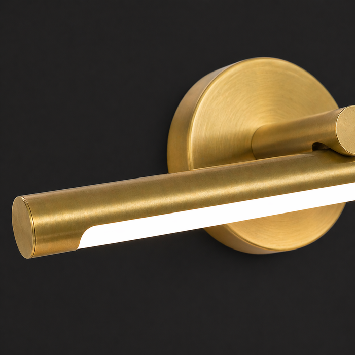 Liora Gold Linear Mirror Lamp