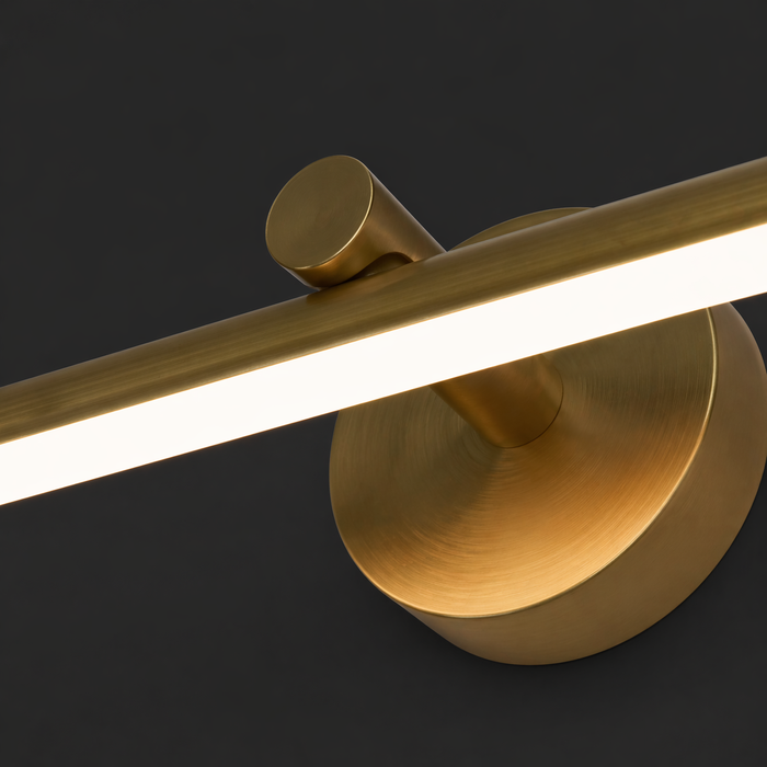 Liora Gold Linear Mirror Lamp