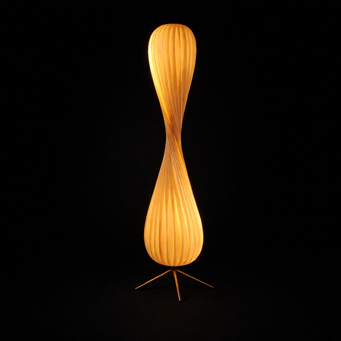 Liora Helix Floor Lamp (Medium)