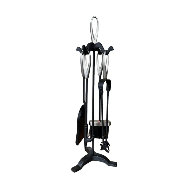 Loop Top Companion Set - Black/Brushed Steel