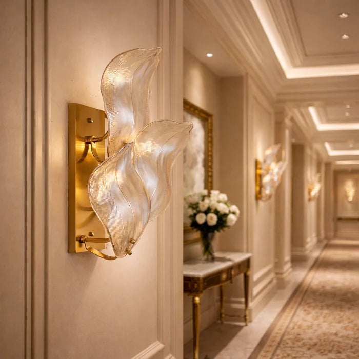 LumaLeaf Wall Light