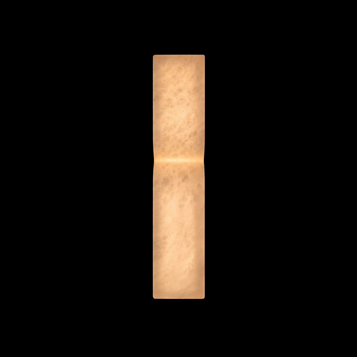 Lumiera Sculpted Marble Wall Light