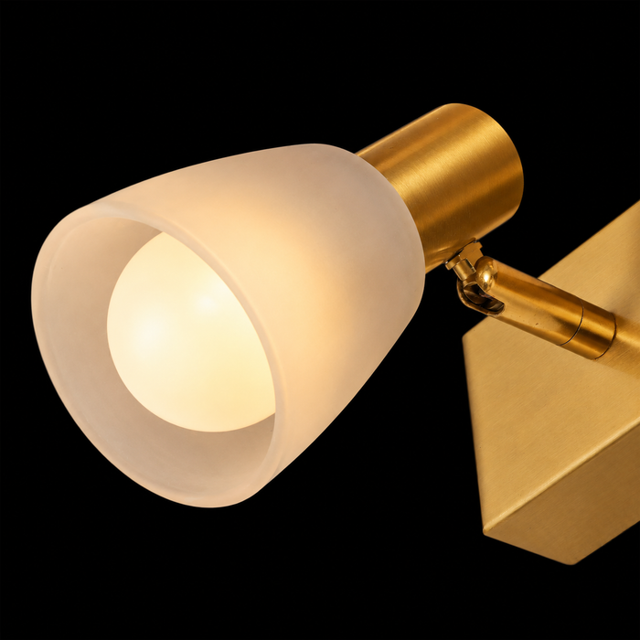 Lumina Echo Modern Brass Vanity Mirror Light