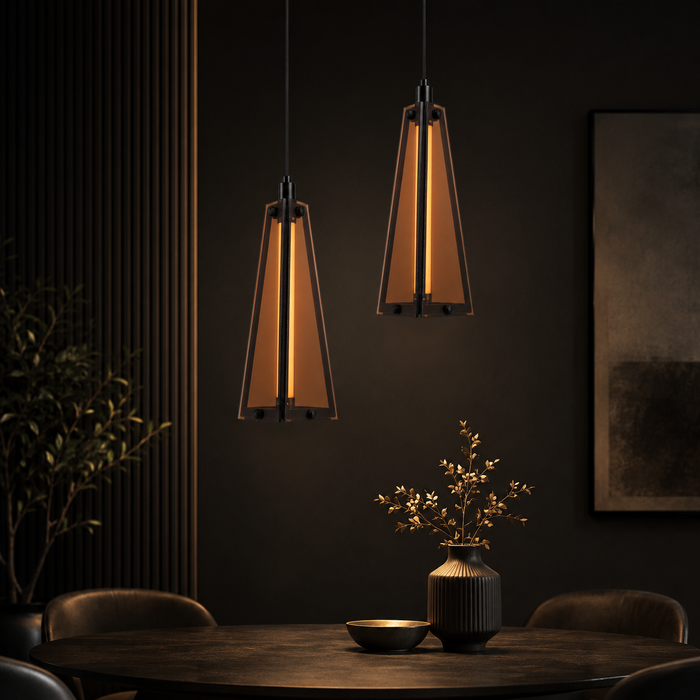 Lumina Zenith - Modern Geometric Pendant Light