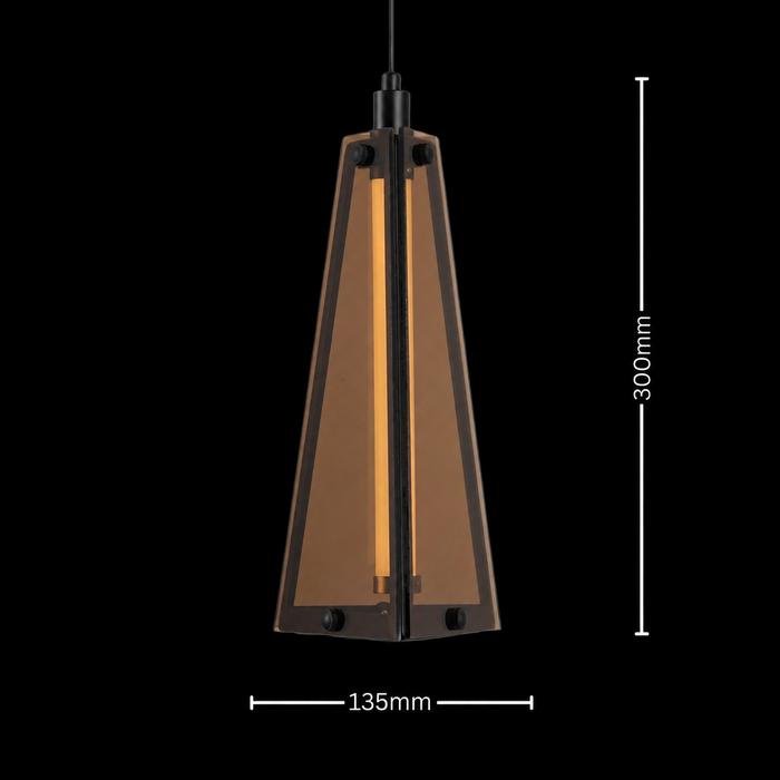 Lumina Zenith - Modern Geometric Pendant Light