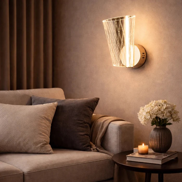 Luminet Geometric LED Wall Sconce