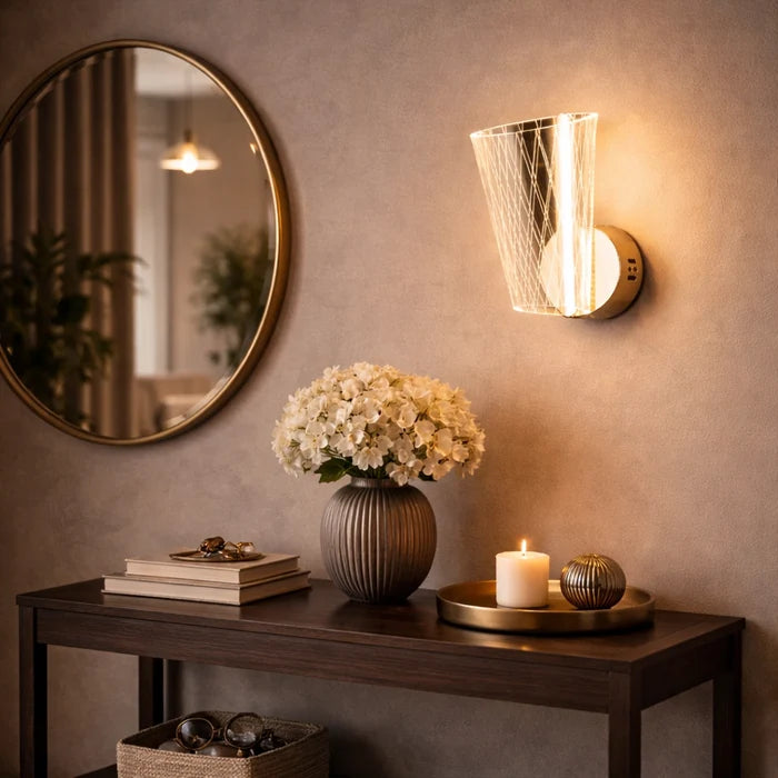 Luminet Geometric LED Wall Sconce