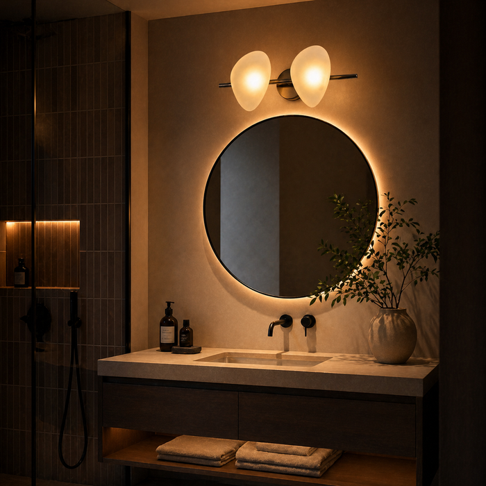 Luna Veil Duo Wall Lamp
