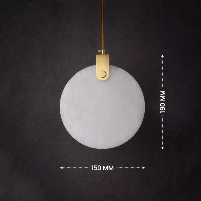 Lunara Marble Globe Pendant Light(150mm)