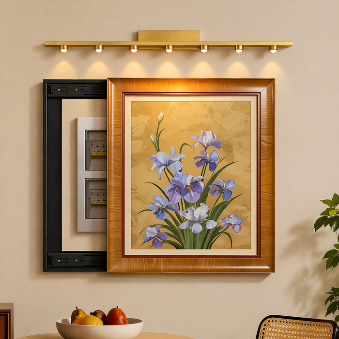 Luxora Seven Beam Wall Light