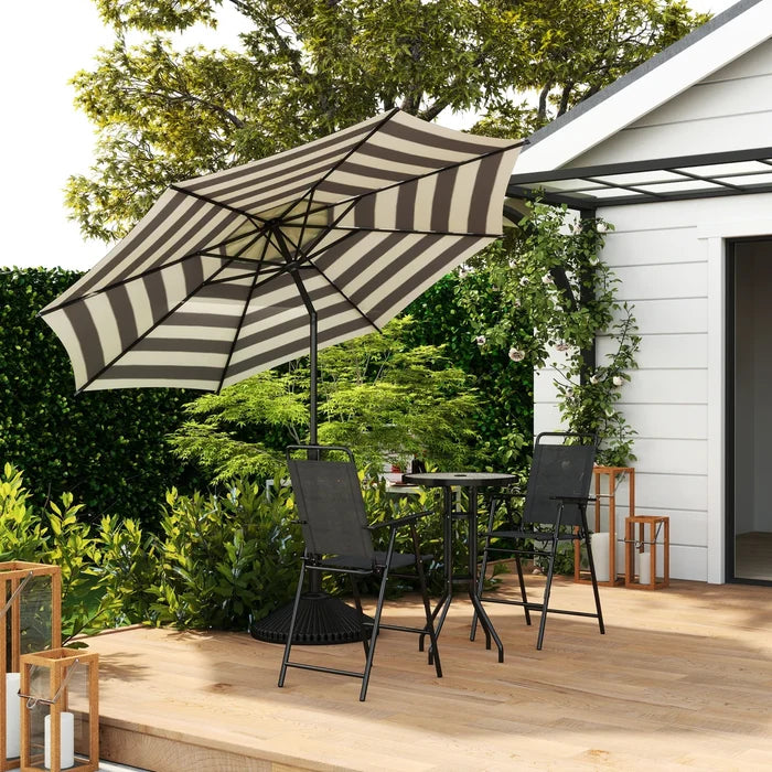 Lyon Market Umbrella with Crank Lift