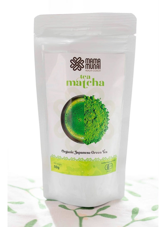 Mama Muna Organic Japanese Matcha Tea - Ceremonial Grade - 50g