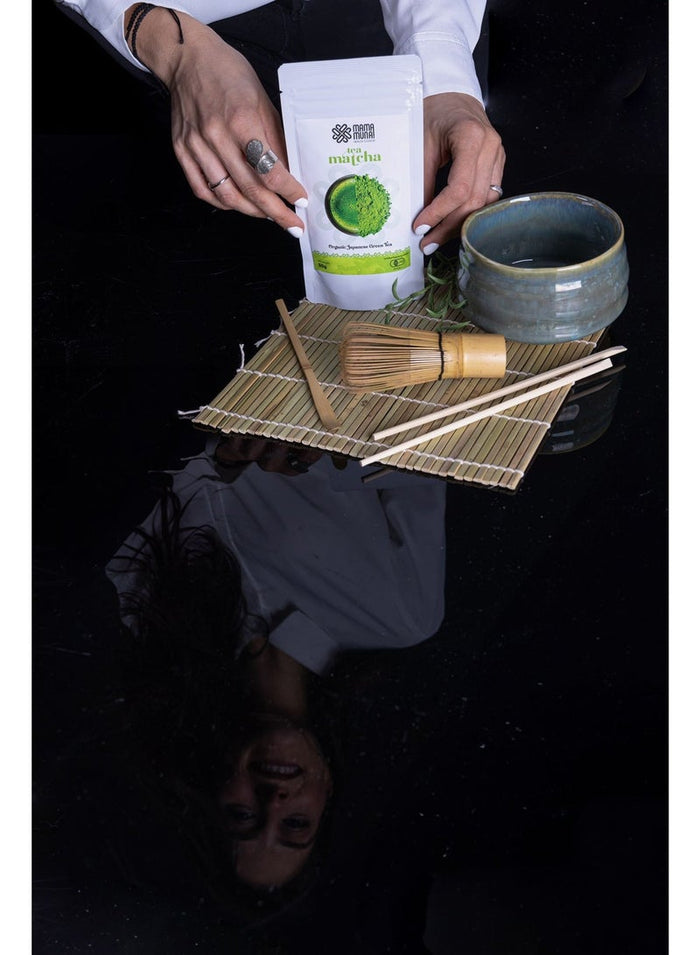 Mama Muna Organic Japanese Matcha Tea - Ceremonial Grade - 50g