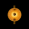 Mandala Frostfire Wall Medallion