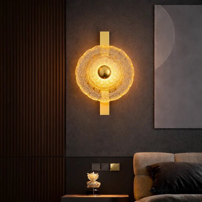 Mandala Frostfire Wall Medallion