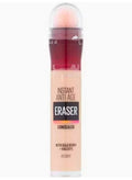 MAYBELLINE NEW YORK Concealer Instant Anti Age Eraser Eye Concealer, Dark Circles and Blemish Concealer, Ultra Blendable Formula 01 Light