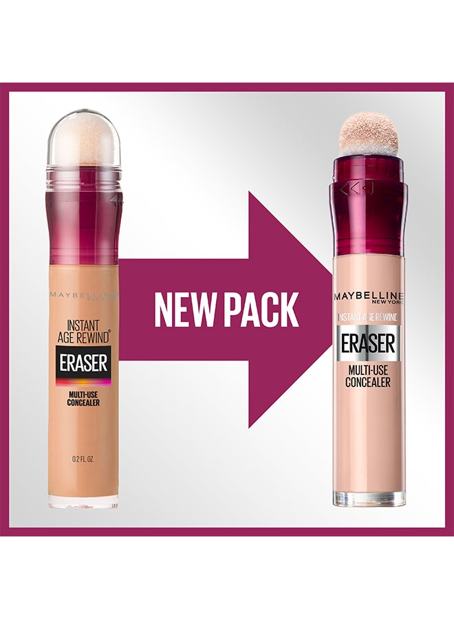 MAYBELLINE NEW YORK Concealer Instant Anti Age Eraser Eye Concealer, Dark Circles and Blemish Concealer, Ultra Blendable Formula 01 Light