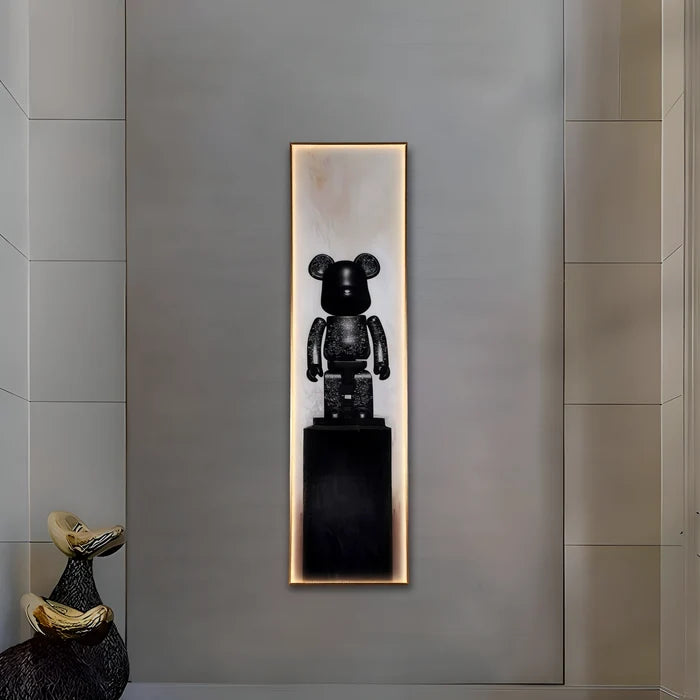 Midnight Bear Luxe Wall Art