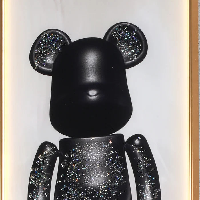 Midnight Bear Luxe Wall Art