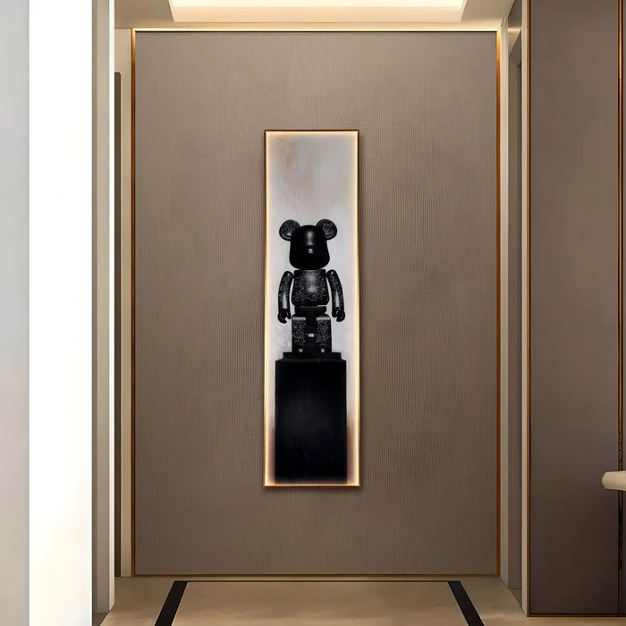 Midnight Bear Luxe Wall Art