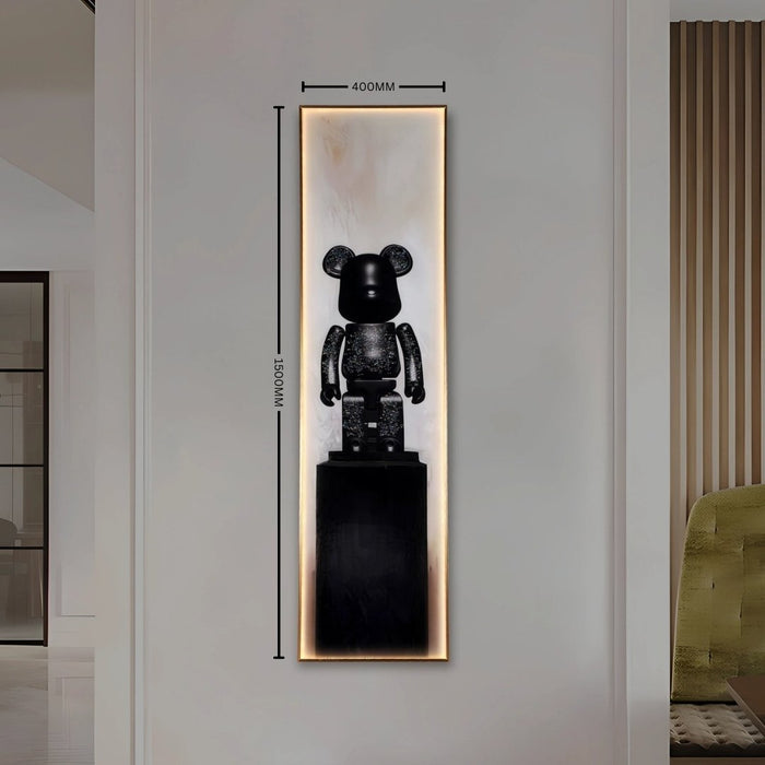 Midnight Bear Luxe Wall Art