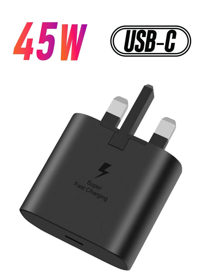 MMG 45W USB C Super Fast Charging Charger - Compatible with S24 S23 S22 S21 S20 Ultra, S24+ S23+ S22