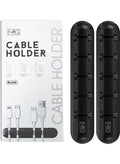 MMG Desktop Management System Cable Organizer Black
