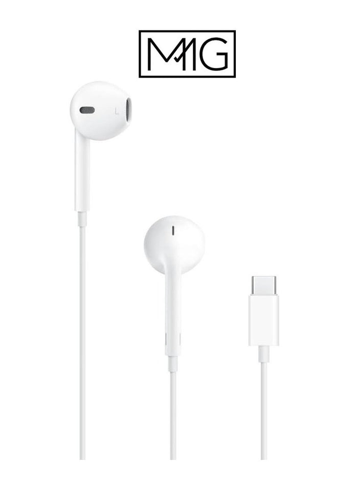 MMG EarBuds with USB C Wired Earbuds with Microphone & Volume Control, In-ear Headphones for iPhone