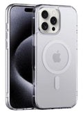 MMG iPhone 16 Pro Max Clear Magnetic Cover | Mag Safe Compatible | Hybrid Protective Crystal Clear H