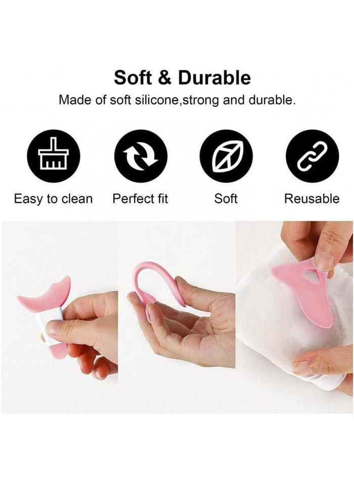 MMG Multi functional Eye Makeup Stencil Mascara Shield Guard Applicator Eyelash Pads Eyeliner Eyesha