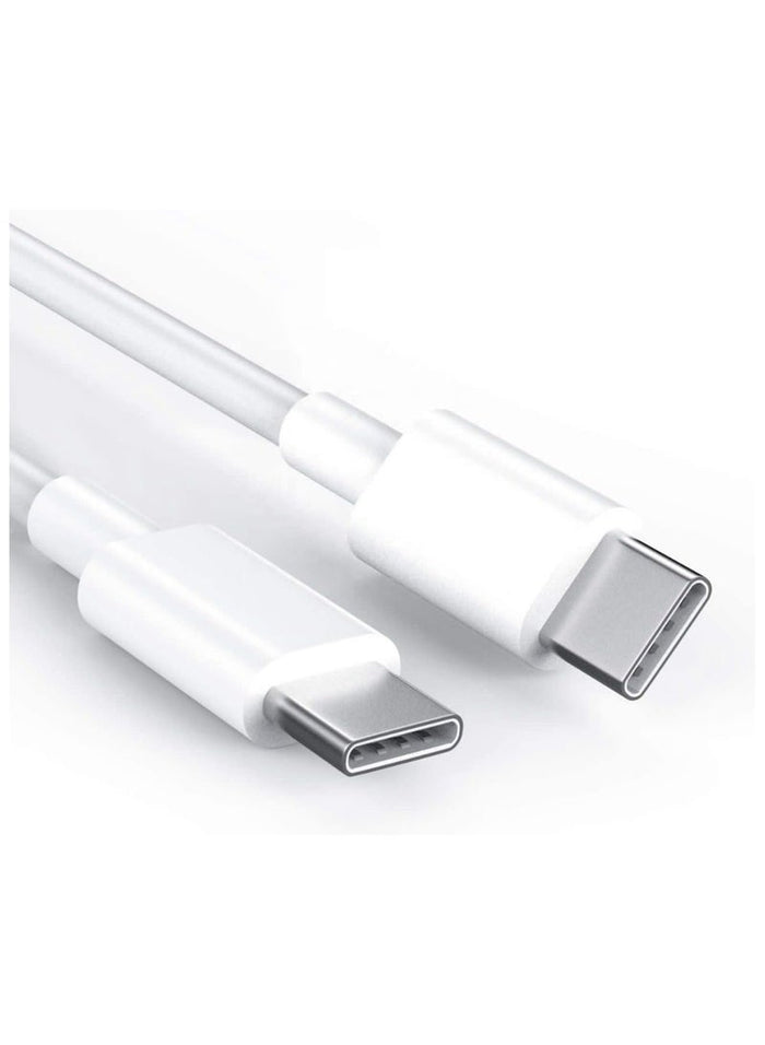 MMG Power Flow USB C Cable 60W, USB-C to USB-C Cable 2 meter, USB C Charger Cable for iPhone 15, Mac