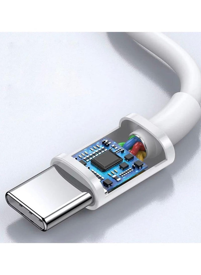MMG Power Flow USB C Cable 60W, USB-C to USB-C Cable 2 meter, USB C Charger Cable for iPhone 15, Mac