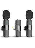 MMG Professional Wireless Lavalier Lapel Microphone for iPhone, iPad - Cordless Omnidirectional Cond