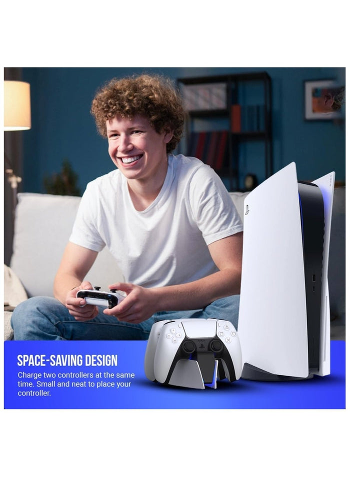 MMG PS5 Controller Charging Station | PS5 Controller Charger for PlayStation 5 Dual Sense Controller