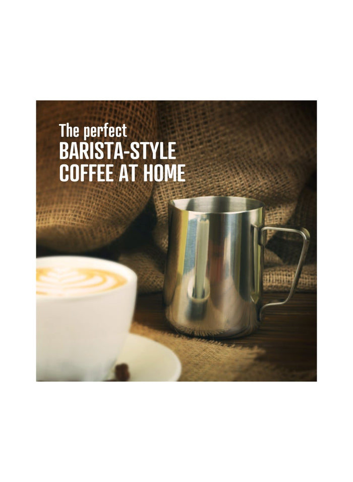 MMG Stainless Steel Milk Frother Pitcher Milk Frothing Coffee Cup, Perfect Pitcher for Espresso Latt