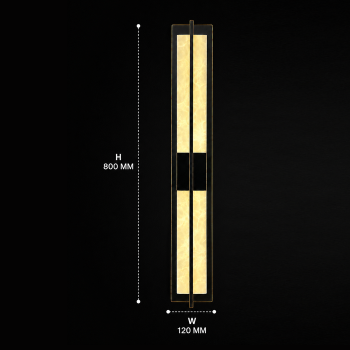 Modern Alabaster LED Wall Sconce