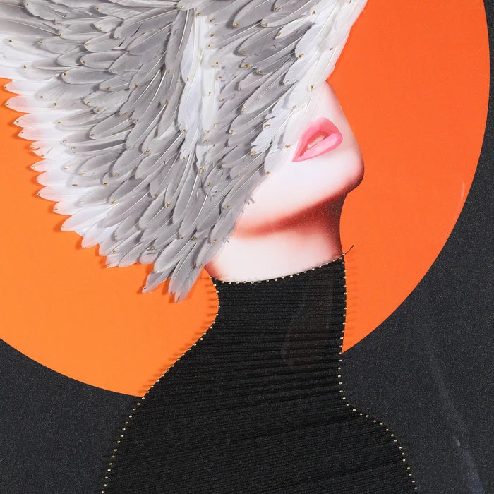 Modern Angelic Woman Wall Art