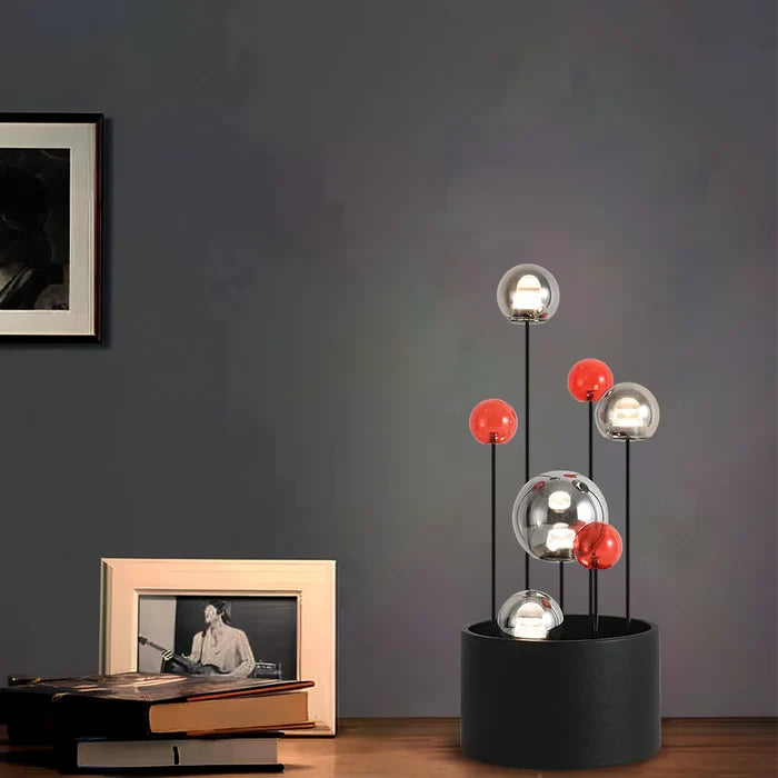 Modern Ball Cluster Glass Table Lamp