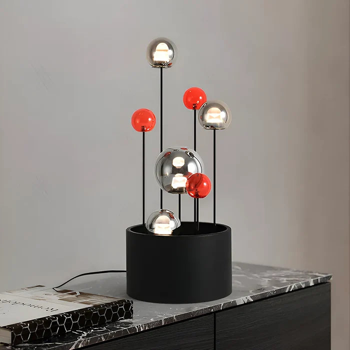 Modern Ball Cluster Glass Table Lamp