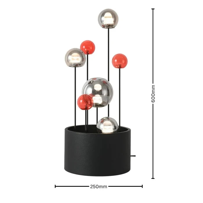Modern Ball Cluster Glass Table Lamp