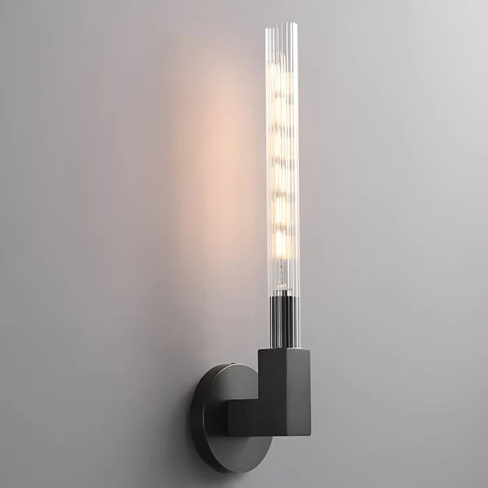 Modern Glass Tube Wall Light