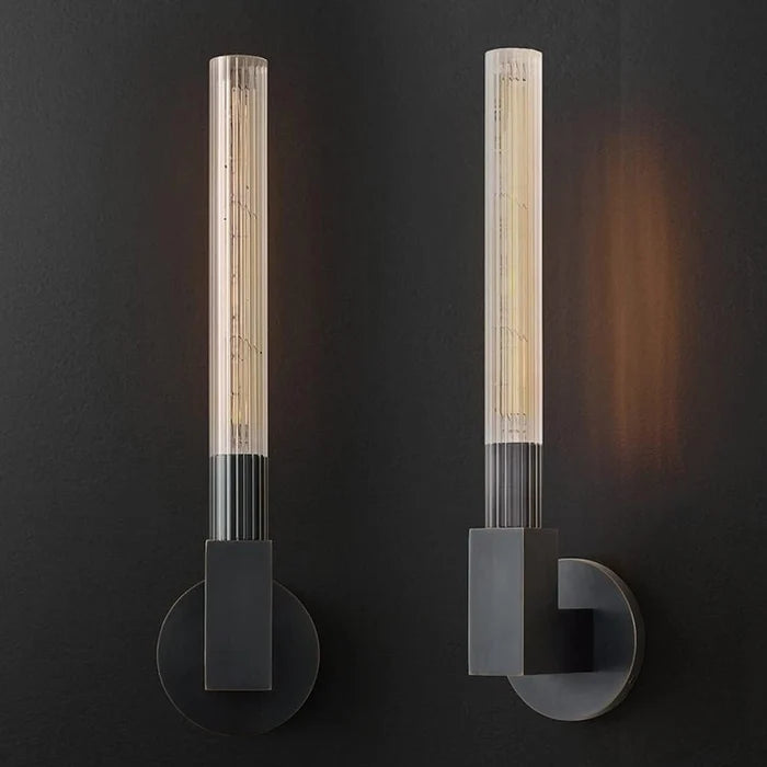 Modern Glass Tube Wall Light