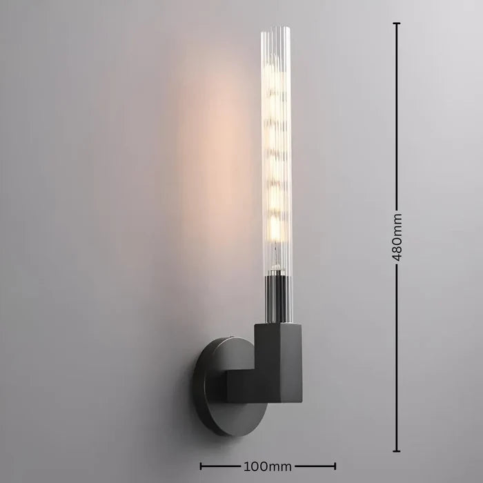 Modern Glass Tube Wall Light